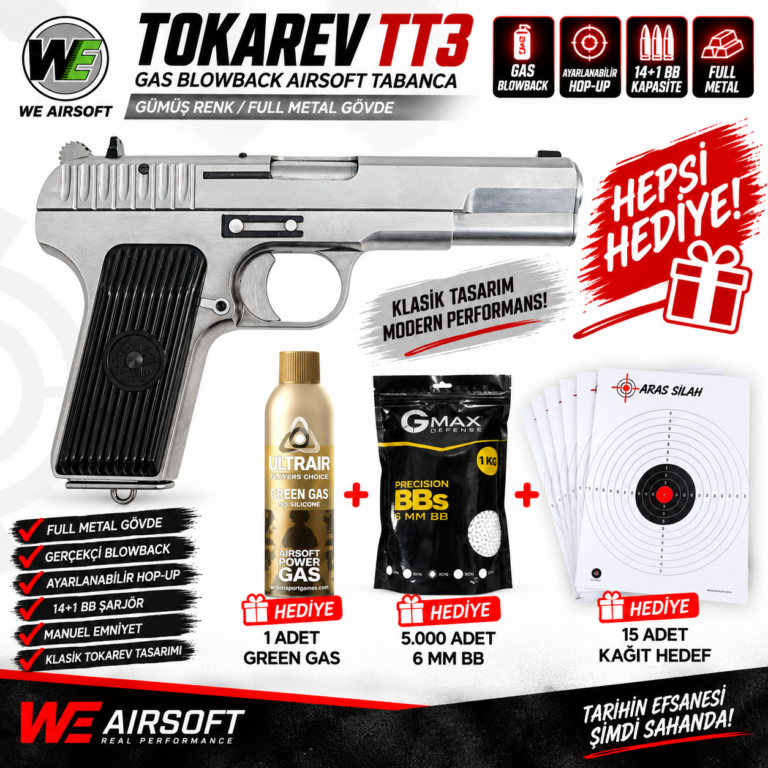 WE Tokarev TT3