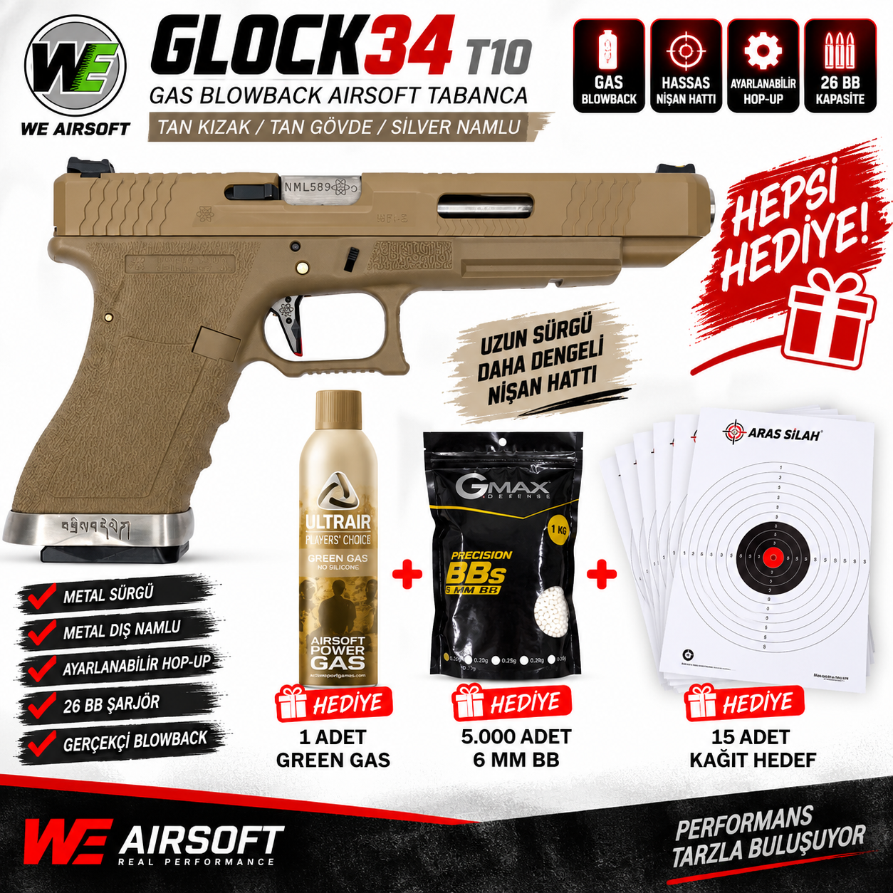 WE Glock34 T10 WE Glock34 T10