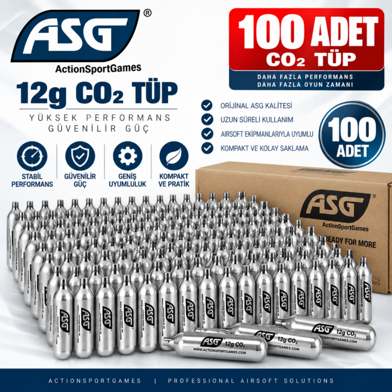 ASG 12g CO2 tüp