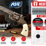 Asg Schofield 6 İnç Fil Dişi Kabza Toplu Havalı Tabanca